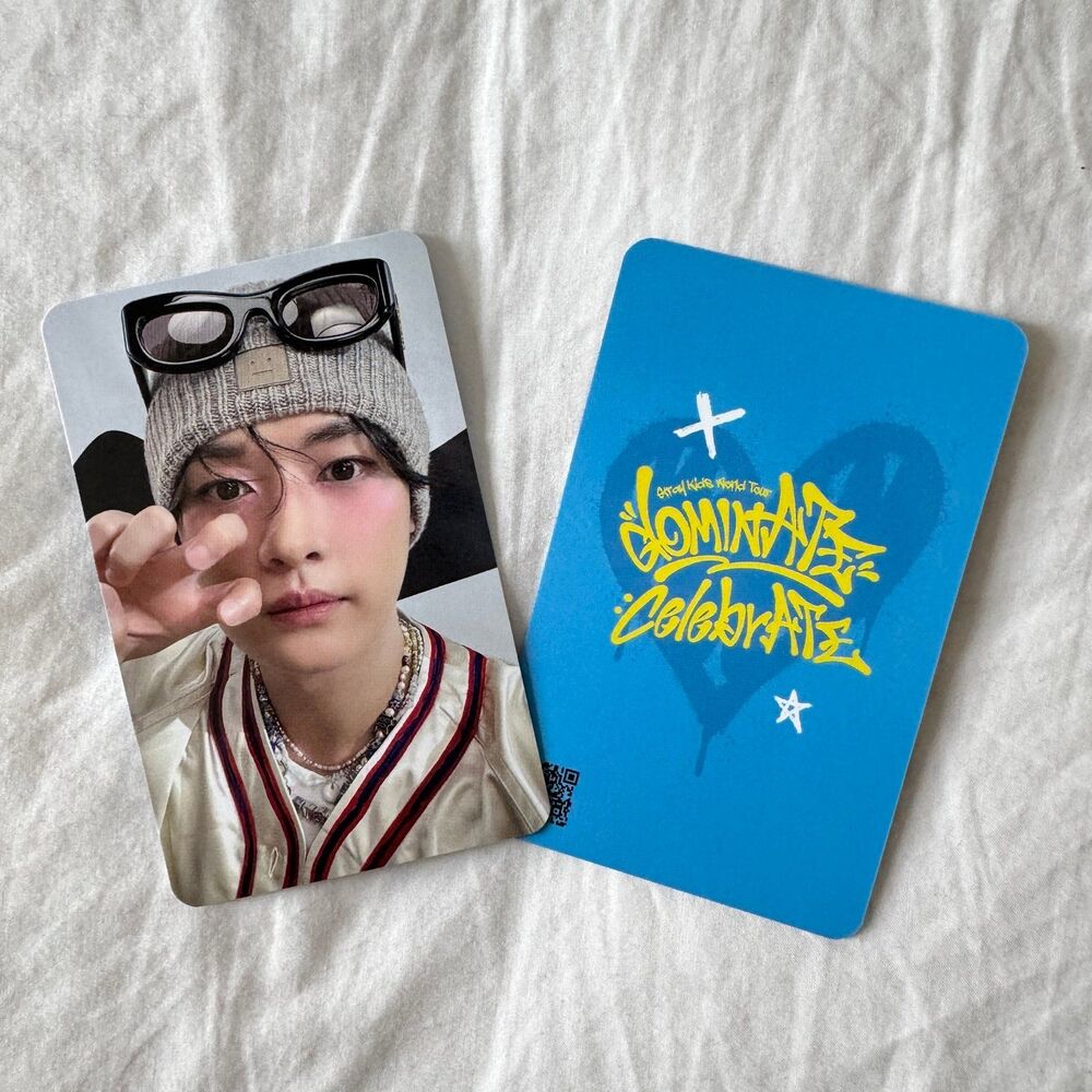 Lee Know Dominate Celebrate Online Pop Up Photocard